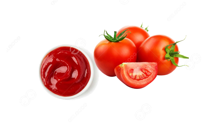 proceso de producción de salsa de tomate