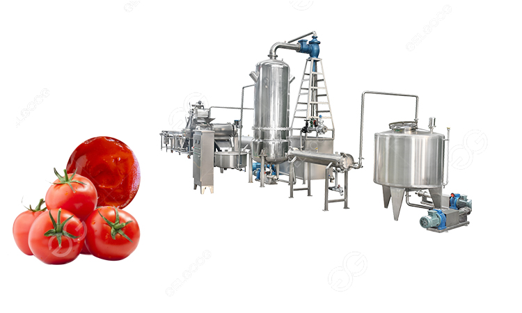 máquina de pasta de tomate